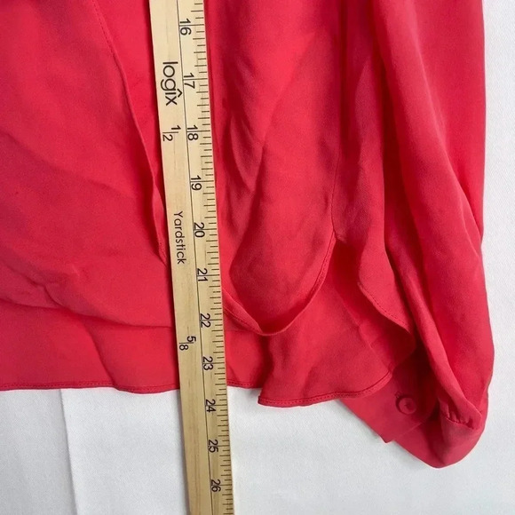 L'AGENCE Silk Long Sleeve Blouse - Picture 8 of 11